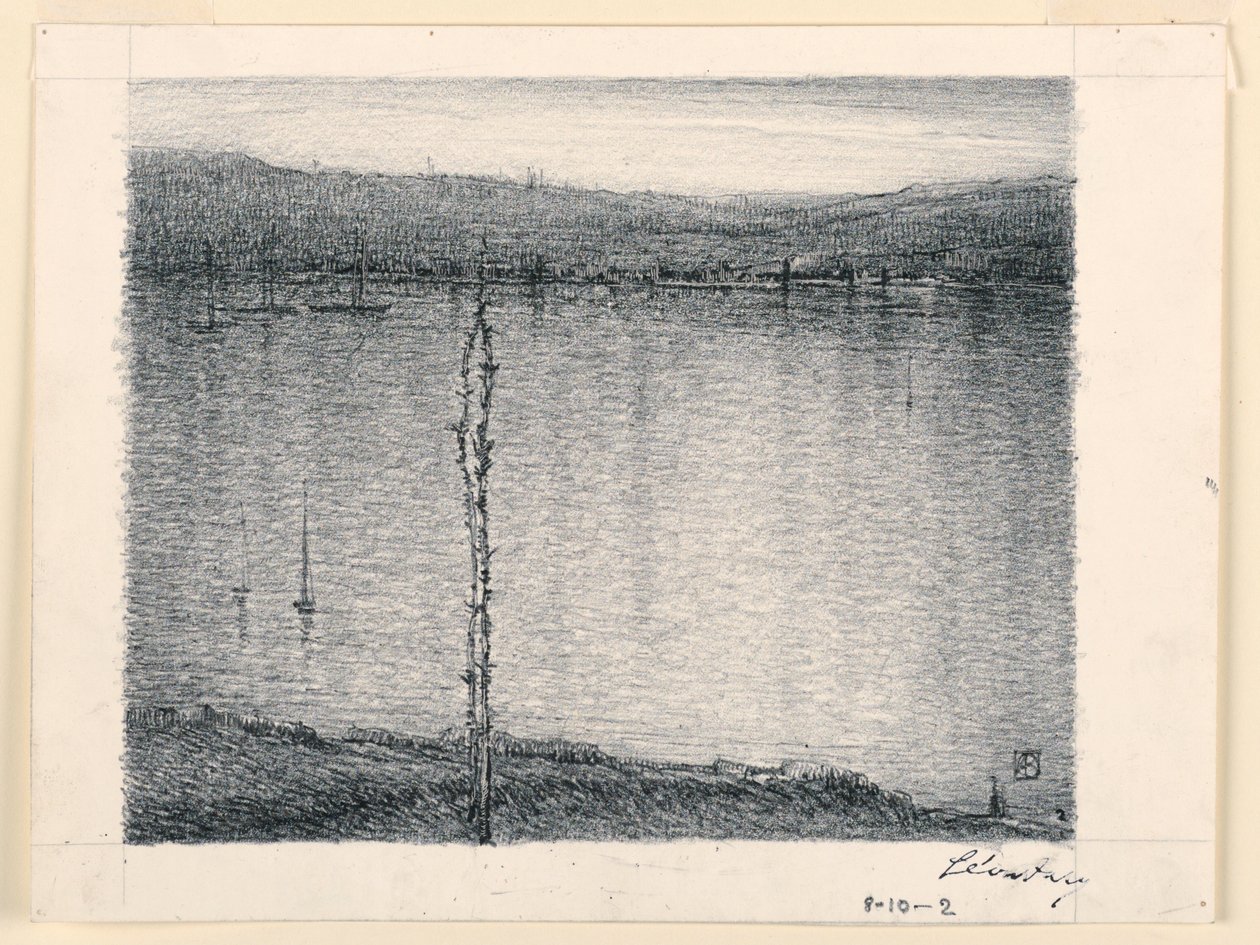 View Across a River by Leon Dabo