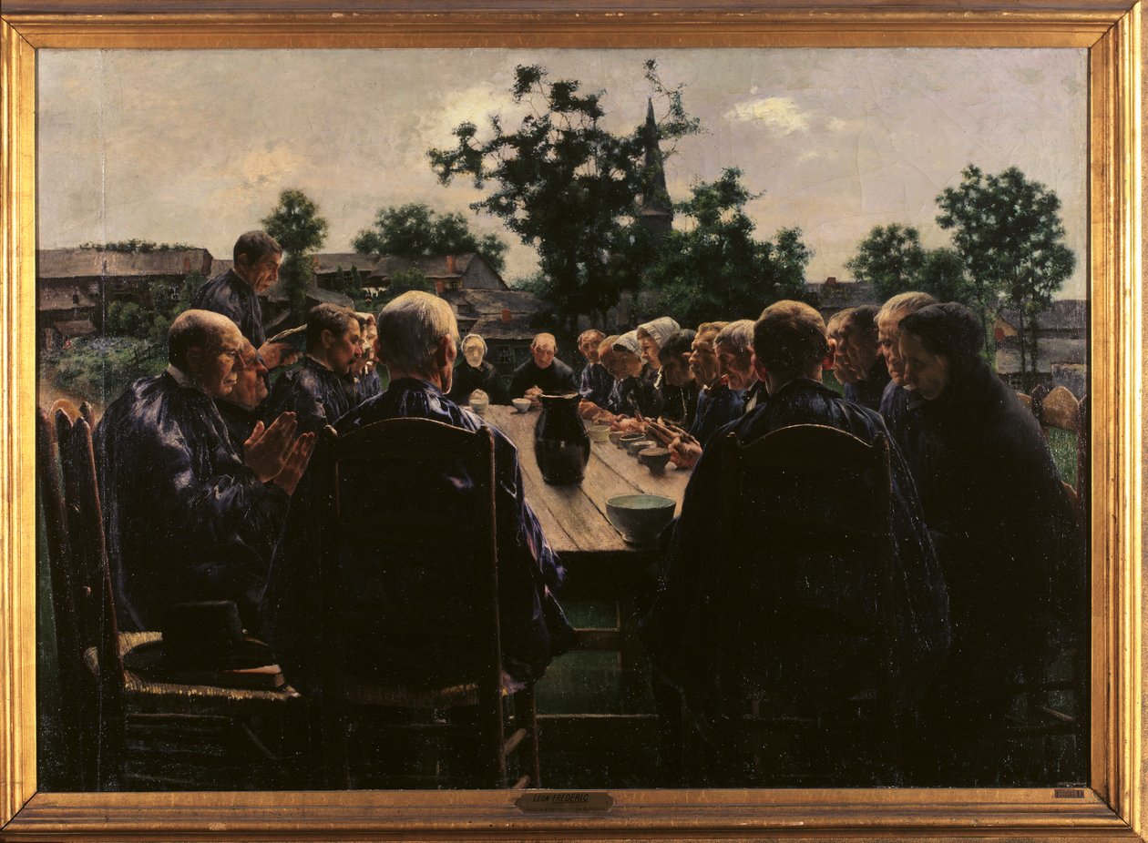 The Funeral Meal by Leon Henri Marie Frederic