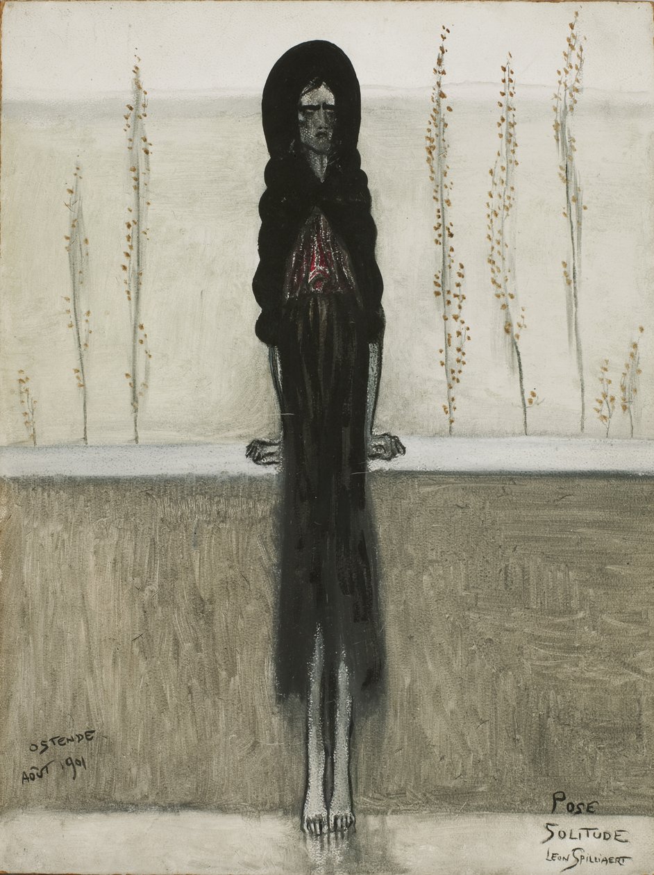 Pose, Solitude by Leon Spilliaert