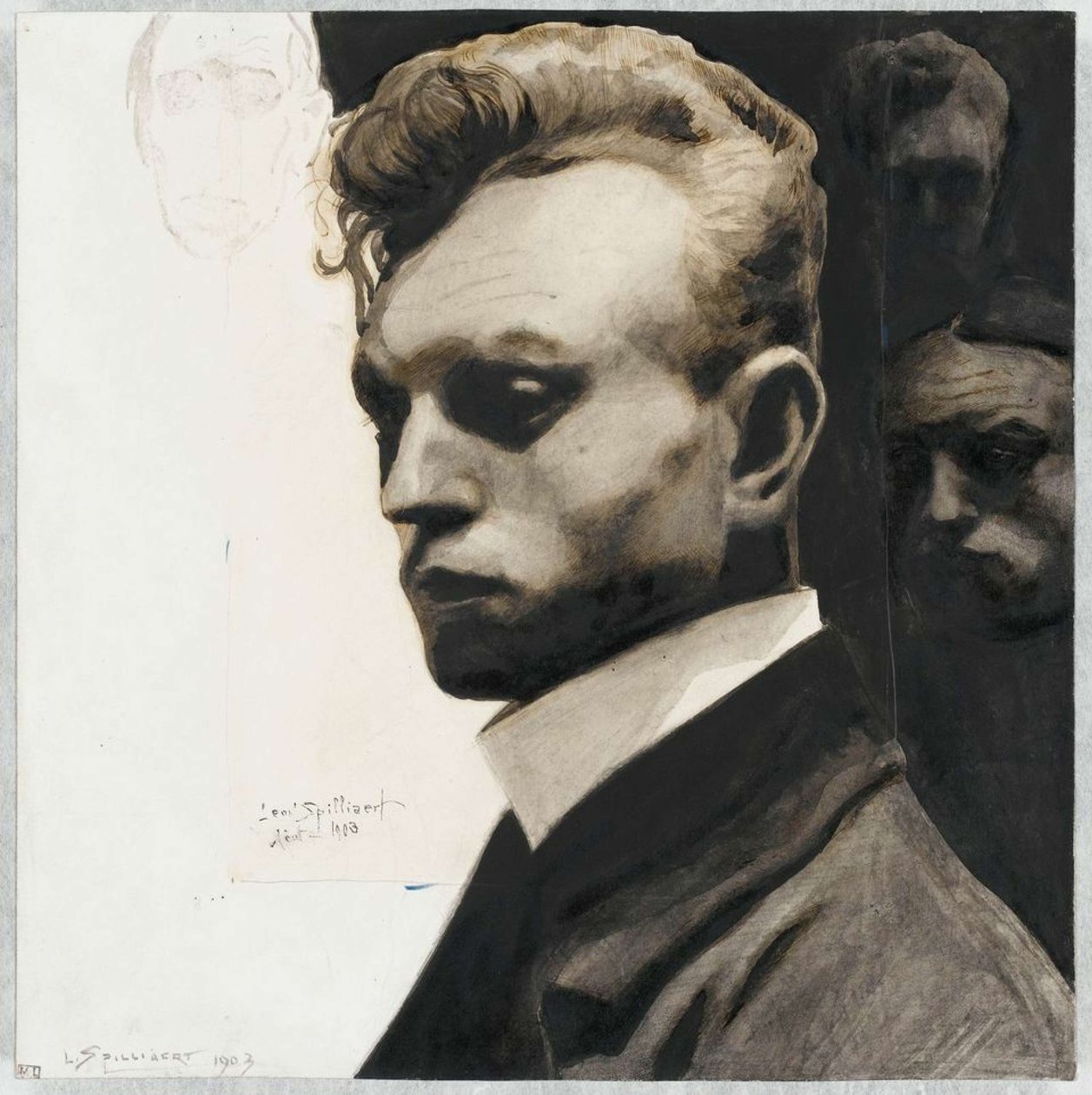 Self-Portrait by Leon Spilliaert