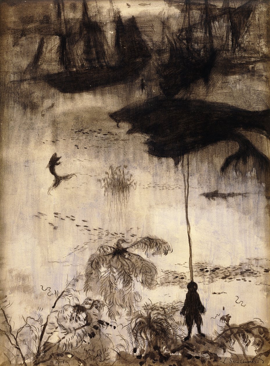 Whales by Leon Spilliaert