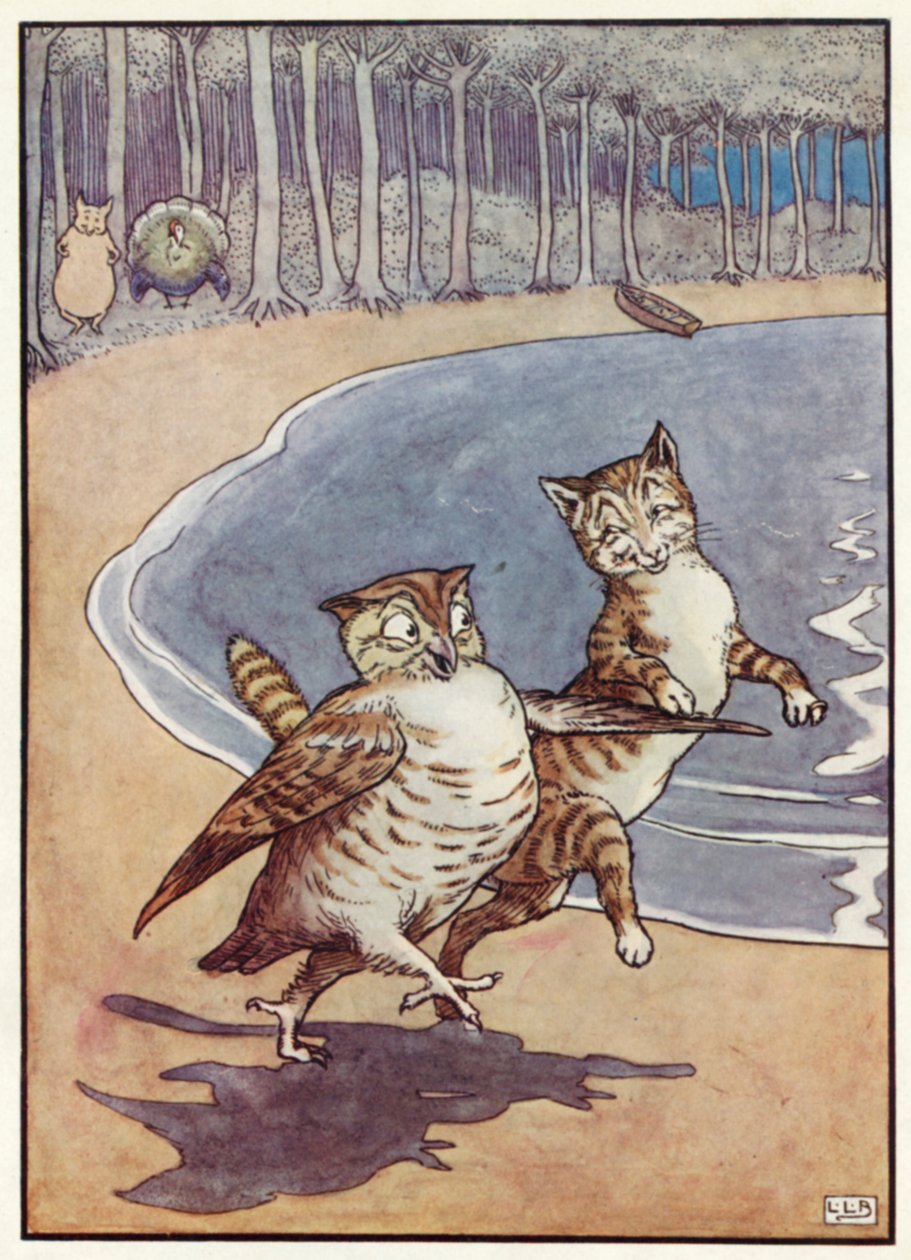 The Owl and the Pussy-Cat by Leonard Leslie Brooke