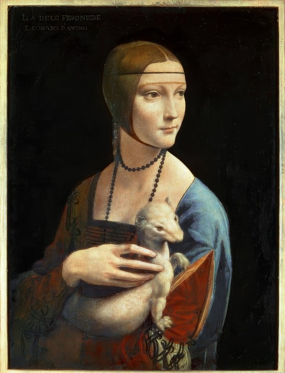 Lady with an Ermine by Leonardo da Vinci