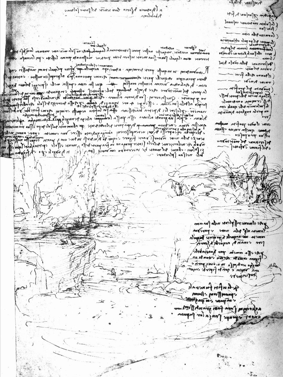 Page from Da Vinci
