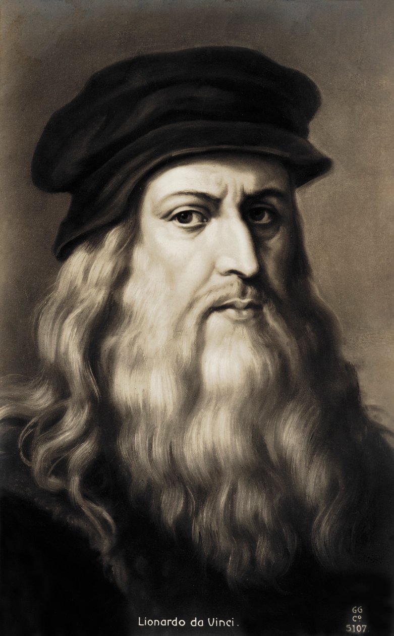 Leonardo da Vinci by Leonardo da after Vinci