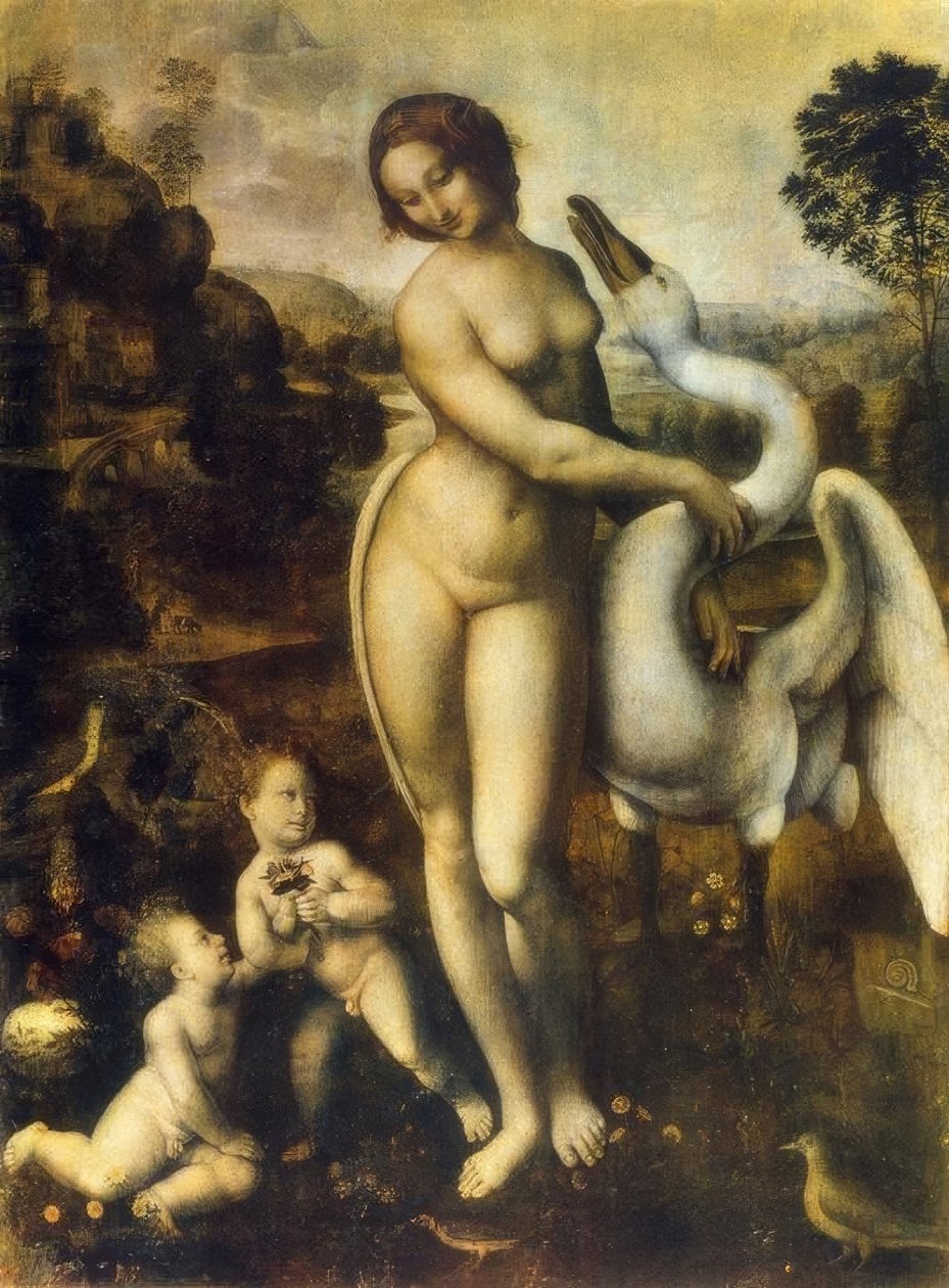 Leda with the Swan by Leonardo da Vinci