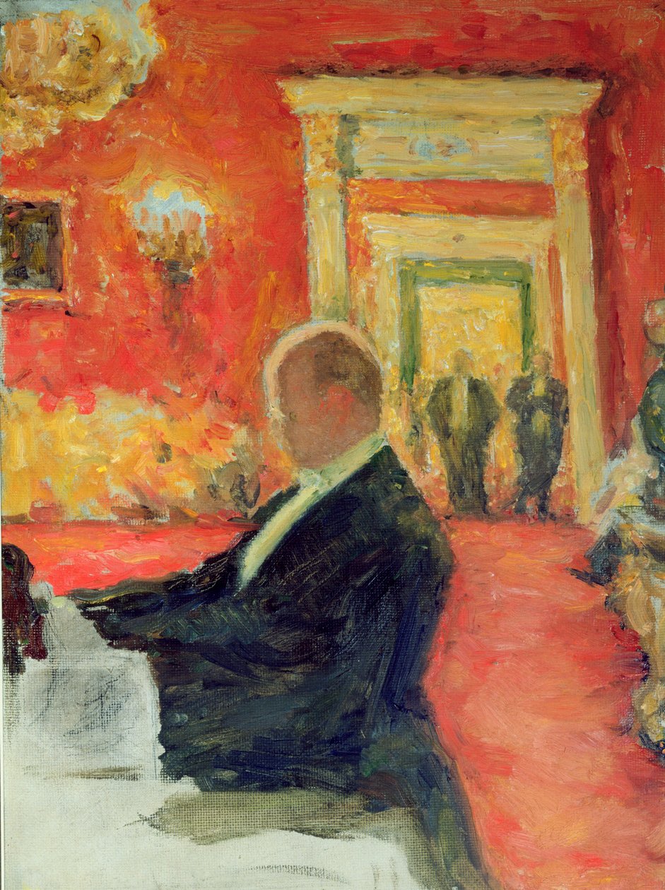 Portrait of Sergei Prokofiev at Work, 1937 by Leonid Osipovic Pasternak