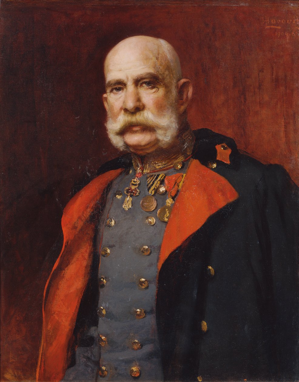 Emperor Franz Joseph I by Leopold Horovitz