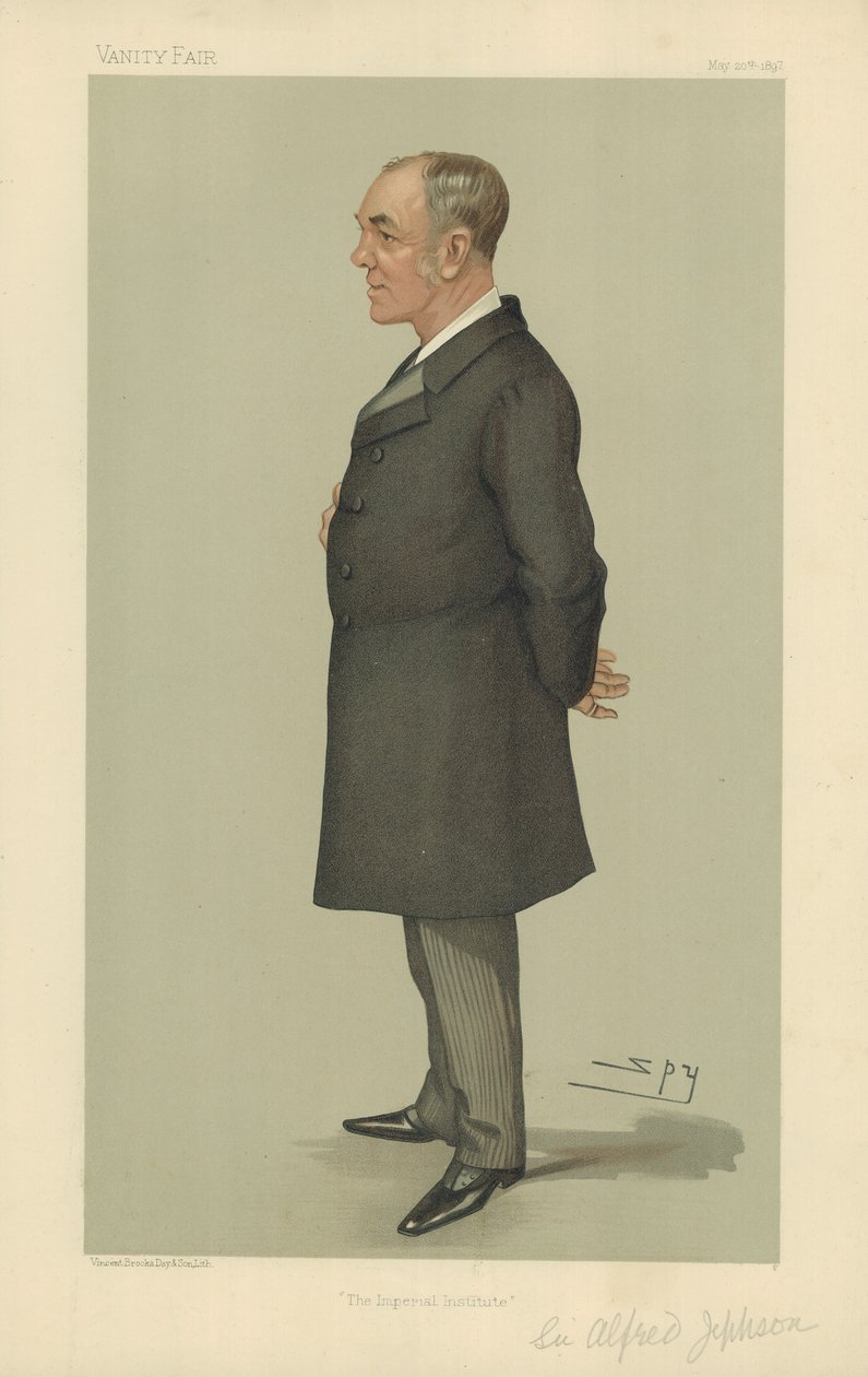 Captain Sir Alfred Jephson by Leslie Matthew Ward