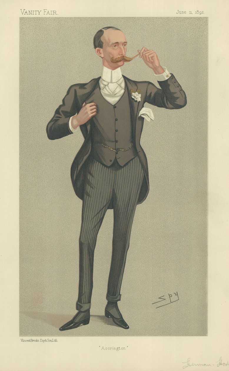 Mr Robert Trotter Hermon-Hodge by Leslie Matthew Ward