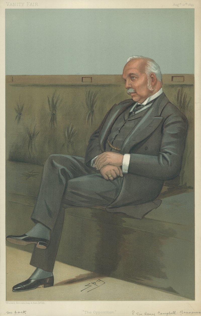 The Right Hon Sir Henry Campbell-Bannerman by Leslie Matthew Ward