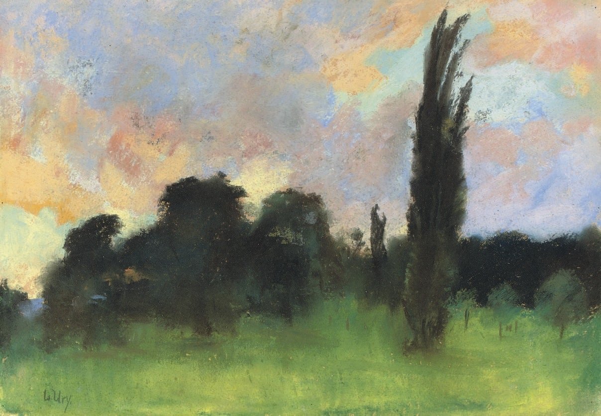 Cloud Study by Lesser Ury