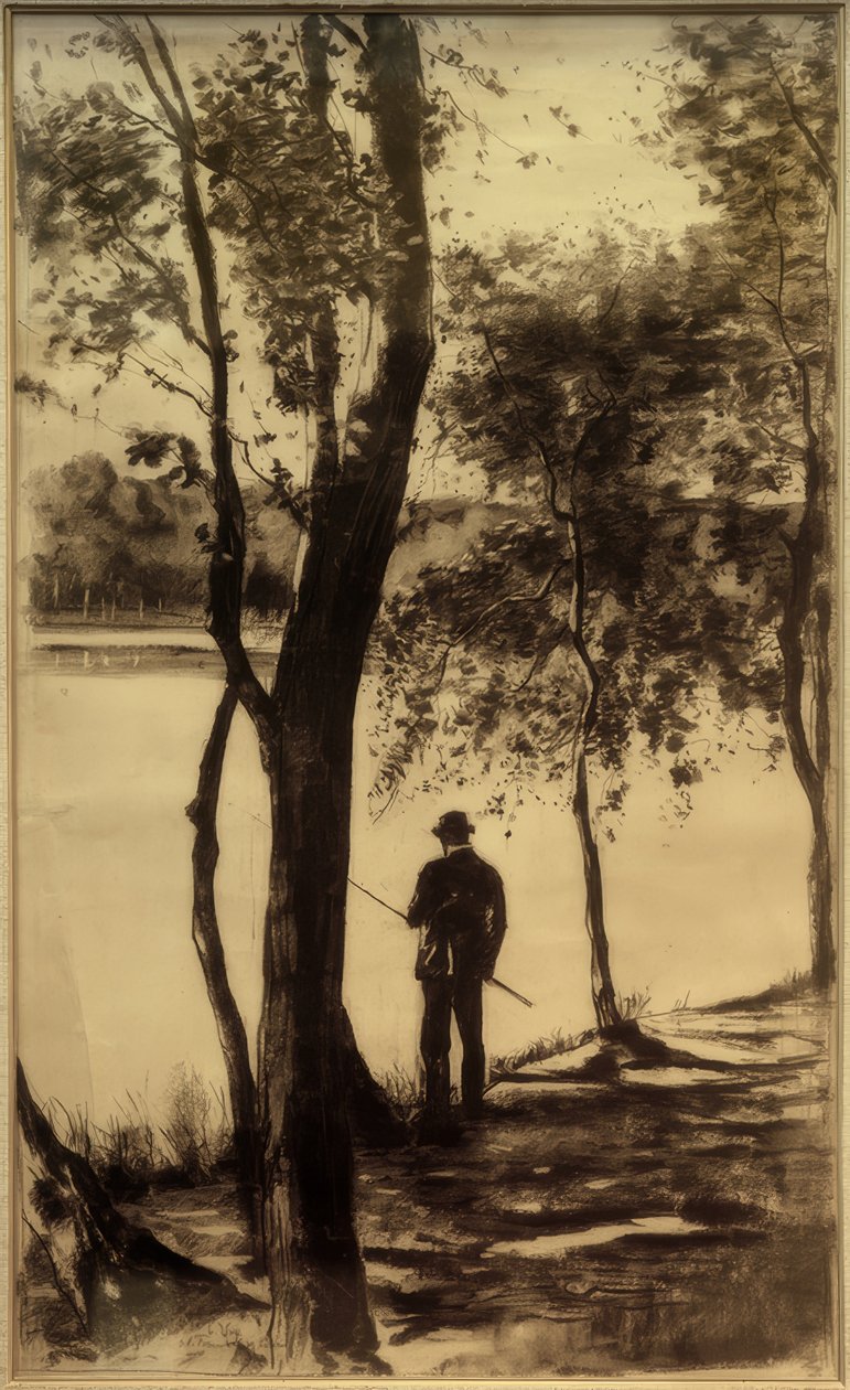The Angler by Lesser Ury
