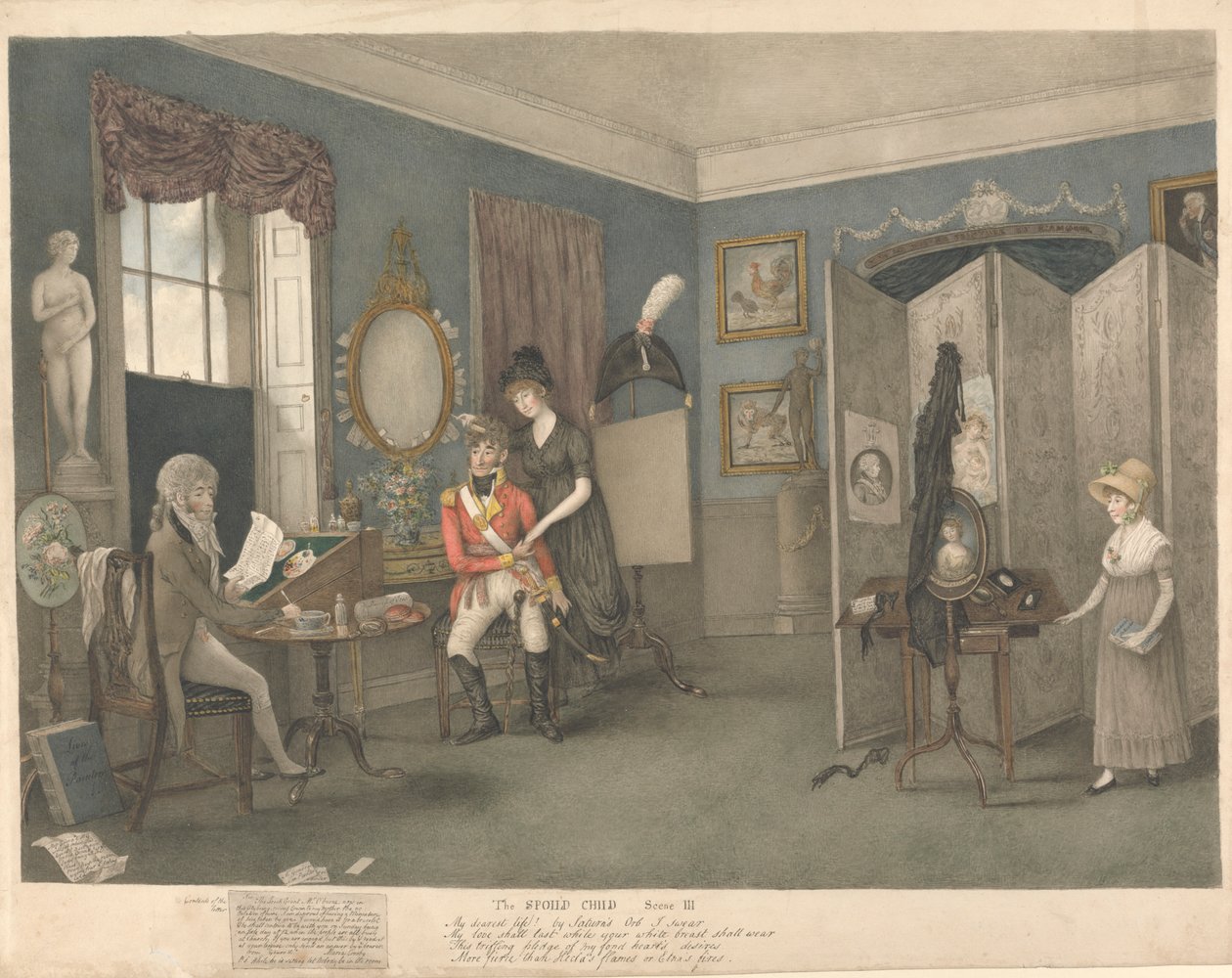 The Spoiled Child, Scene III by Lewis Vaslet