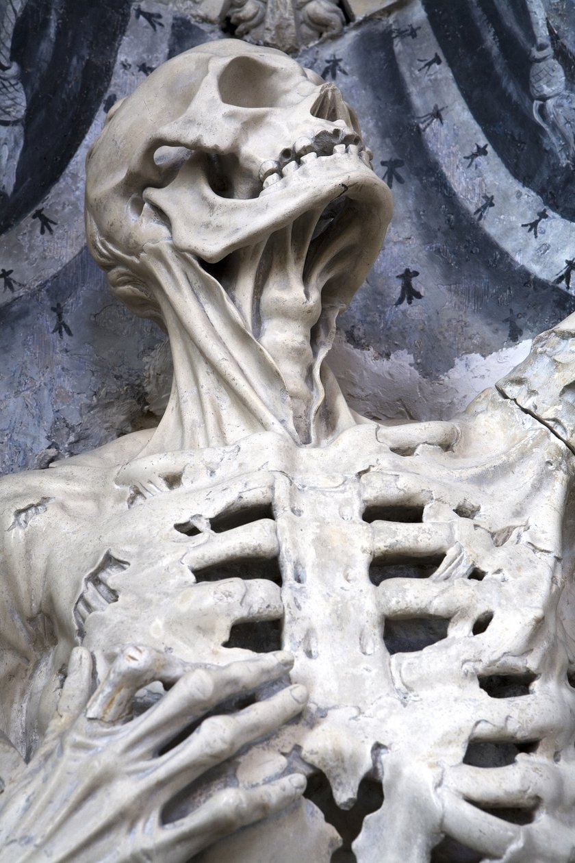 Flayed, or The Skeleton (detail) by Ligier Richier