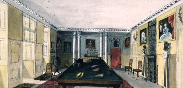 The Hall at Aynhoe by Lili Cartwright