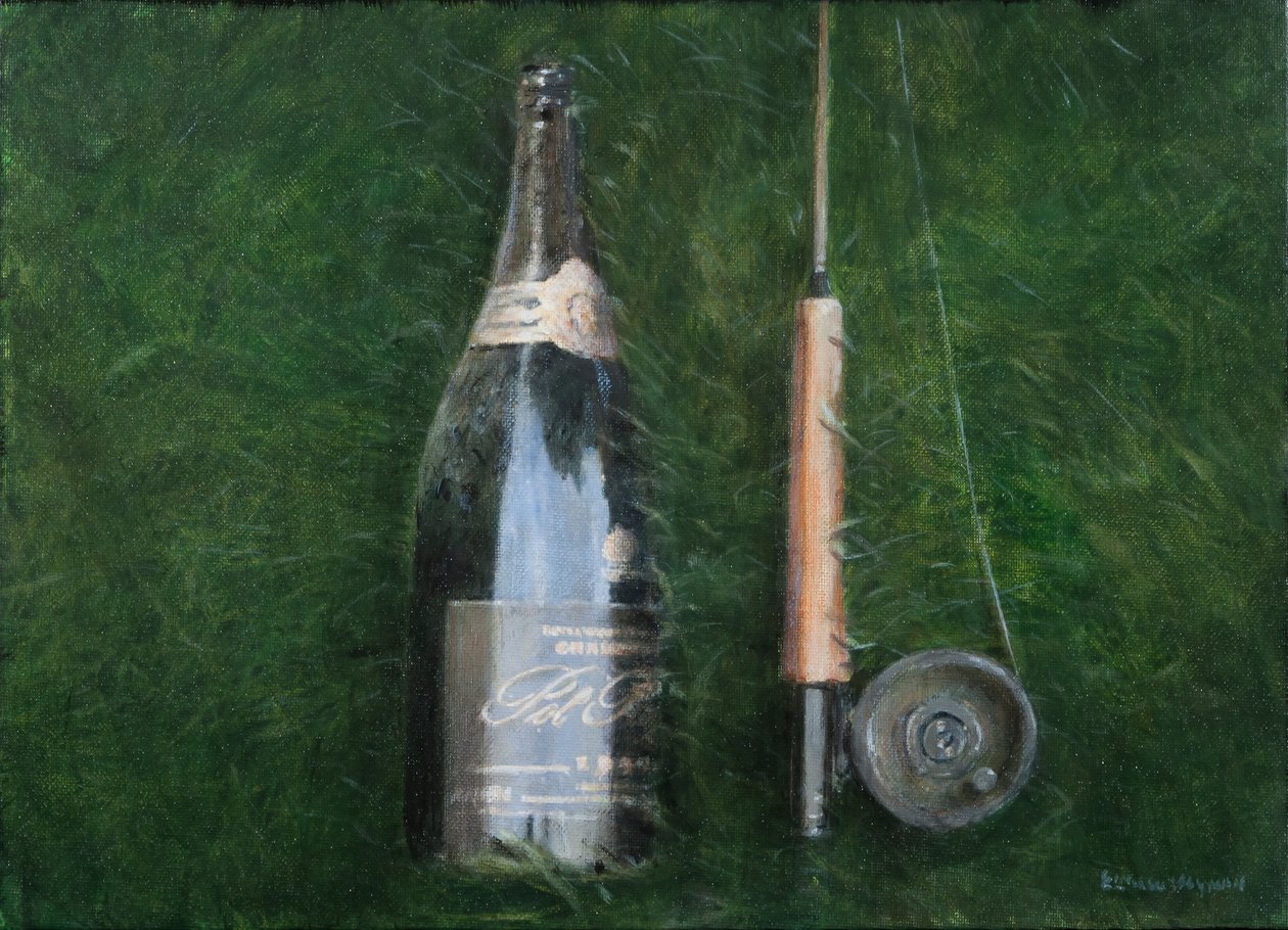 Bottle and Rod II, 2012 by Lincoln Seligman