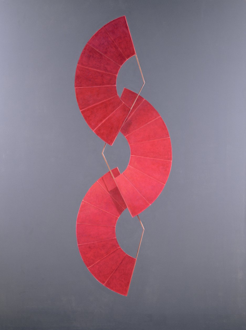 Red Fans by Lincoln Seligman