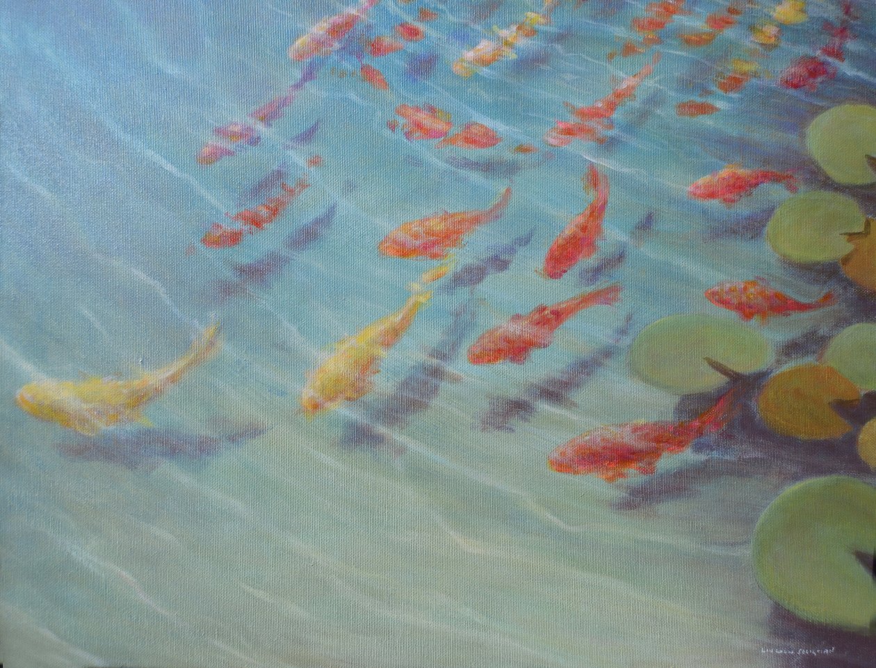 Fishpond by Lincoln Seligman