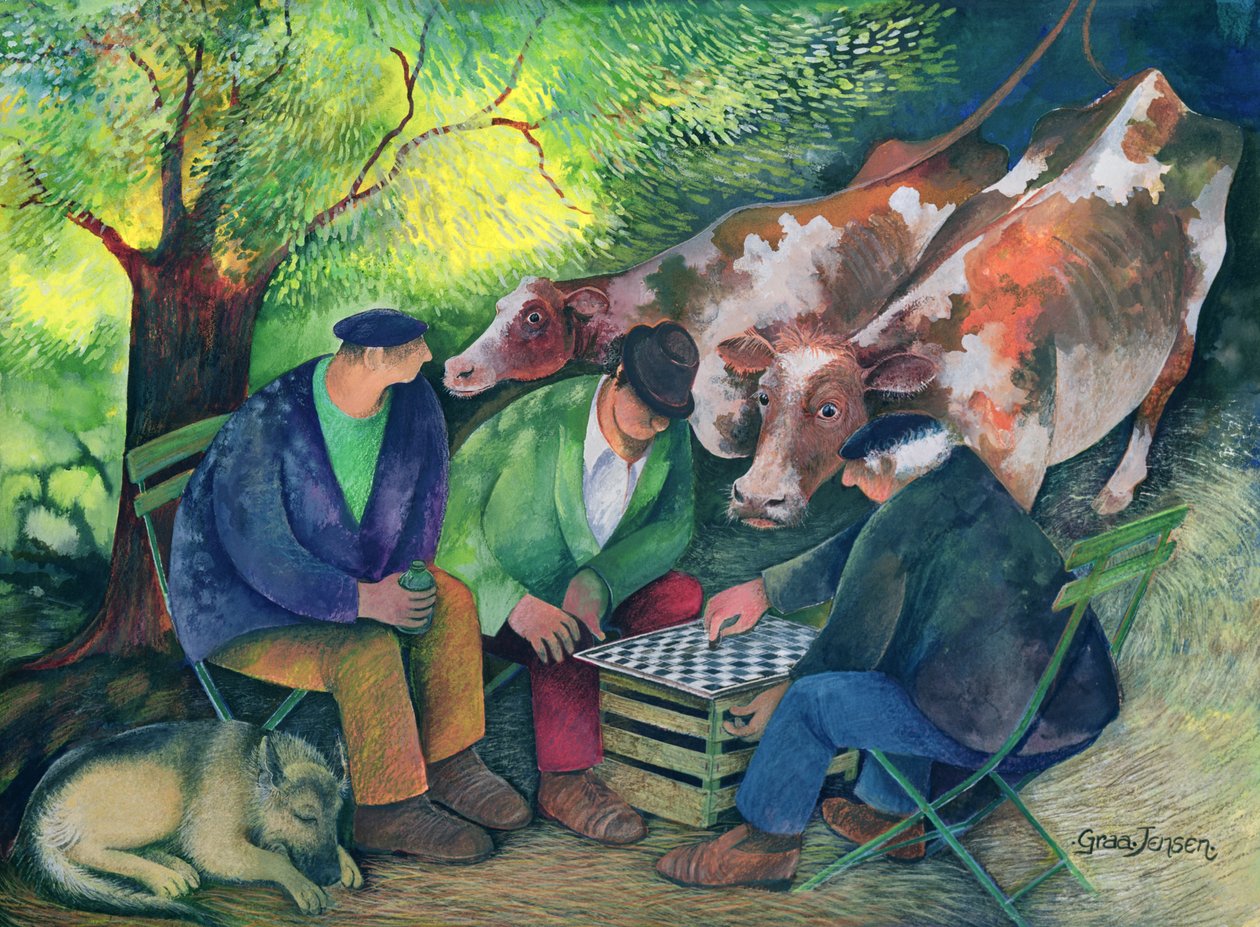 Cow Dealers by Lisa Graa Jensen