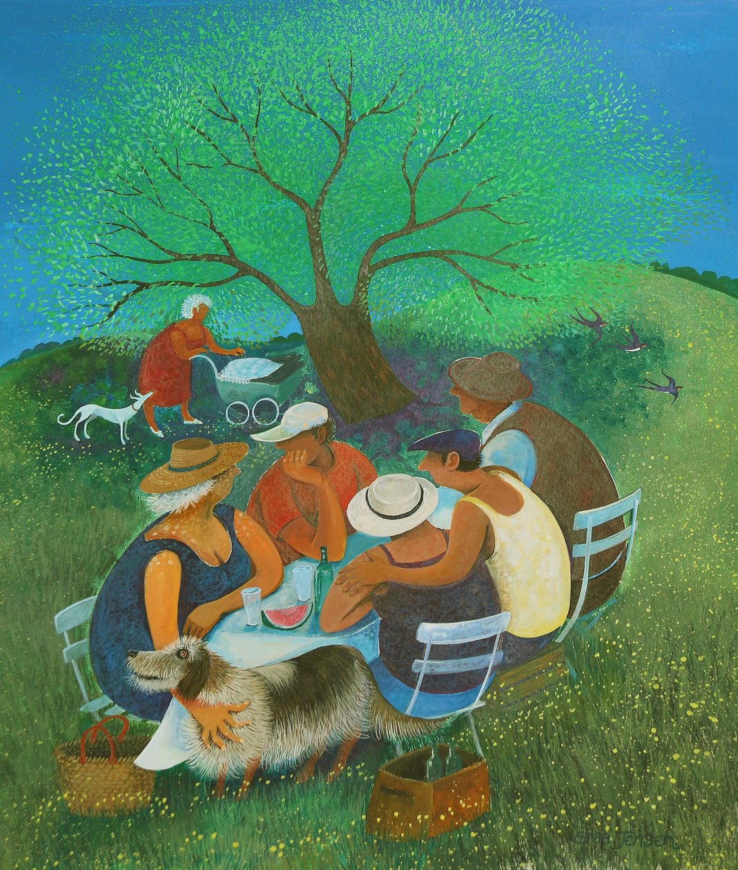 Family Picnic by Lisa Graa Jensen