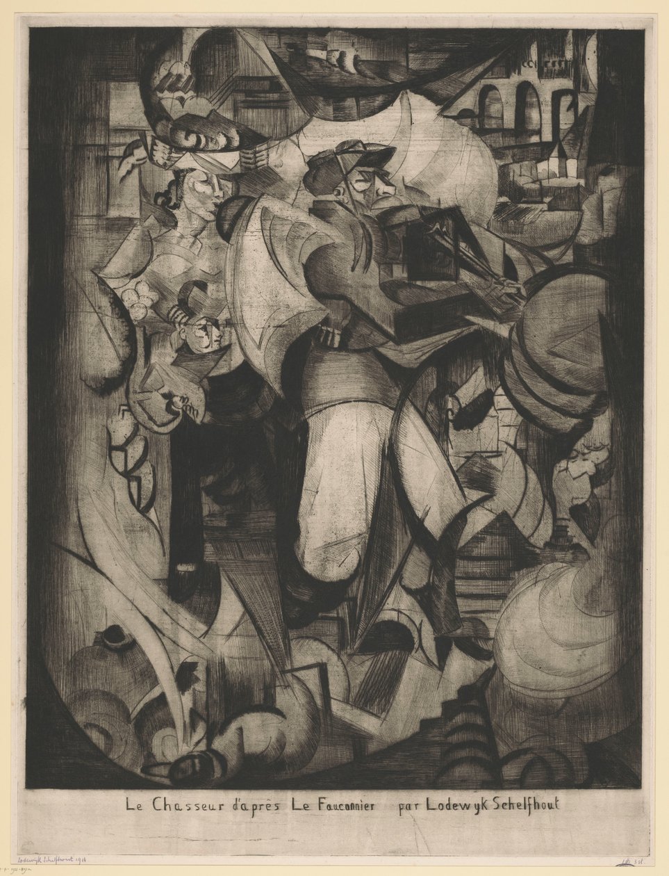 The Hunter by Lodewijk Schelfhout