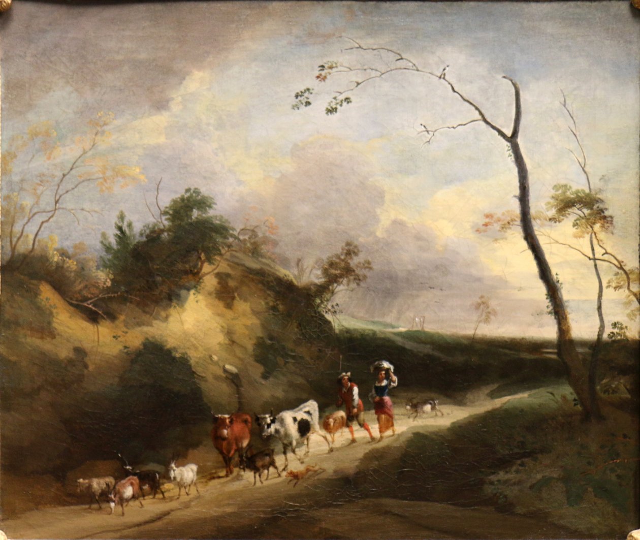 Landscape with Figures and Animals by Lodewijk de Vadder