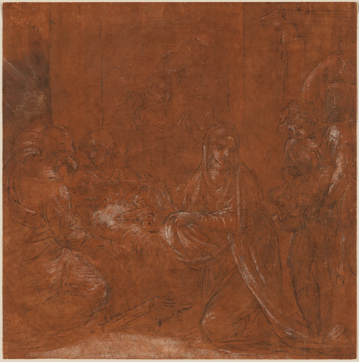 The Adoration of the Shepherds by Lodovico Carracci