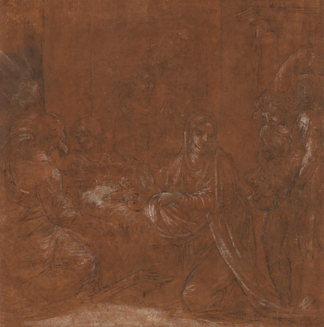 The Adoration of the Shepherds by Lodovico Carracci