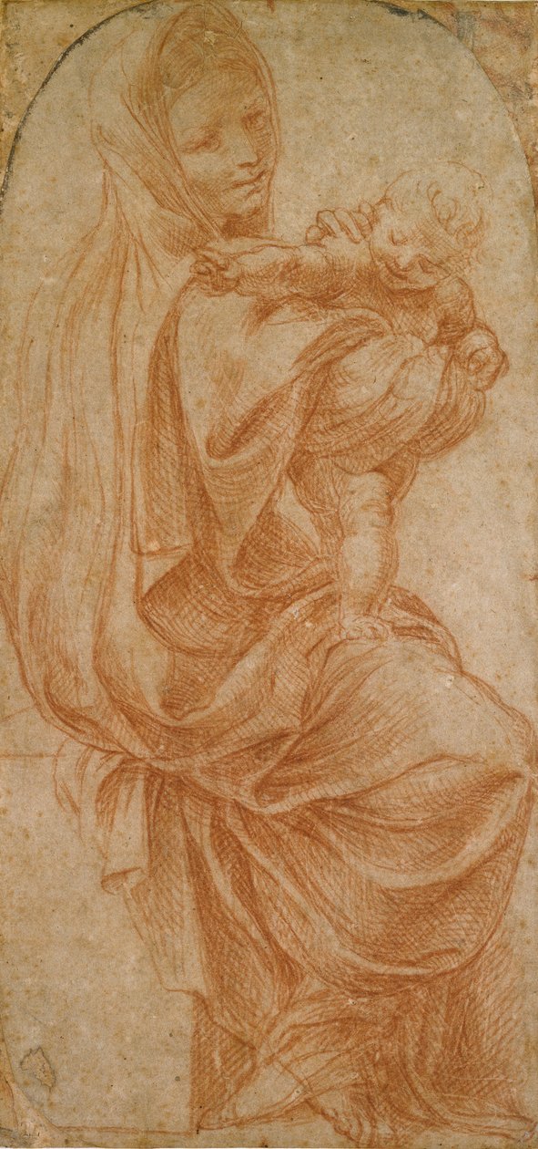 The Virgin and Child by Lodovico Carracci