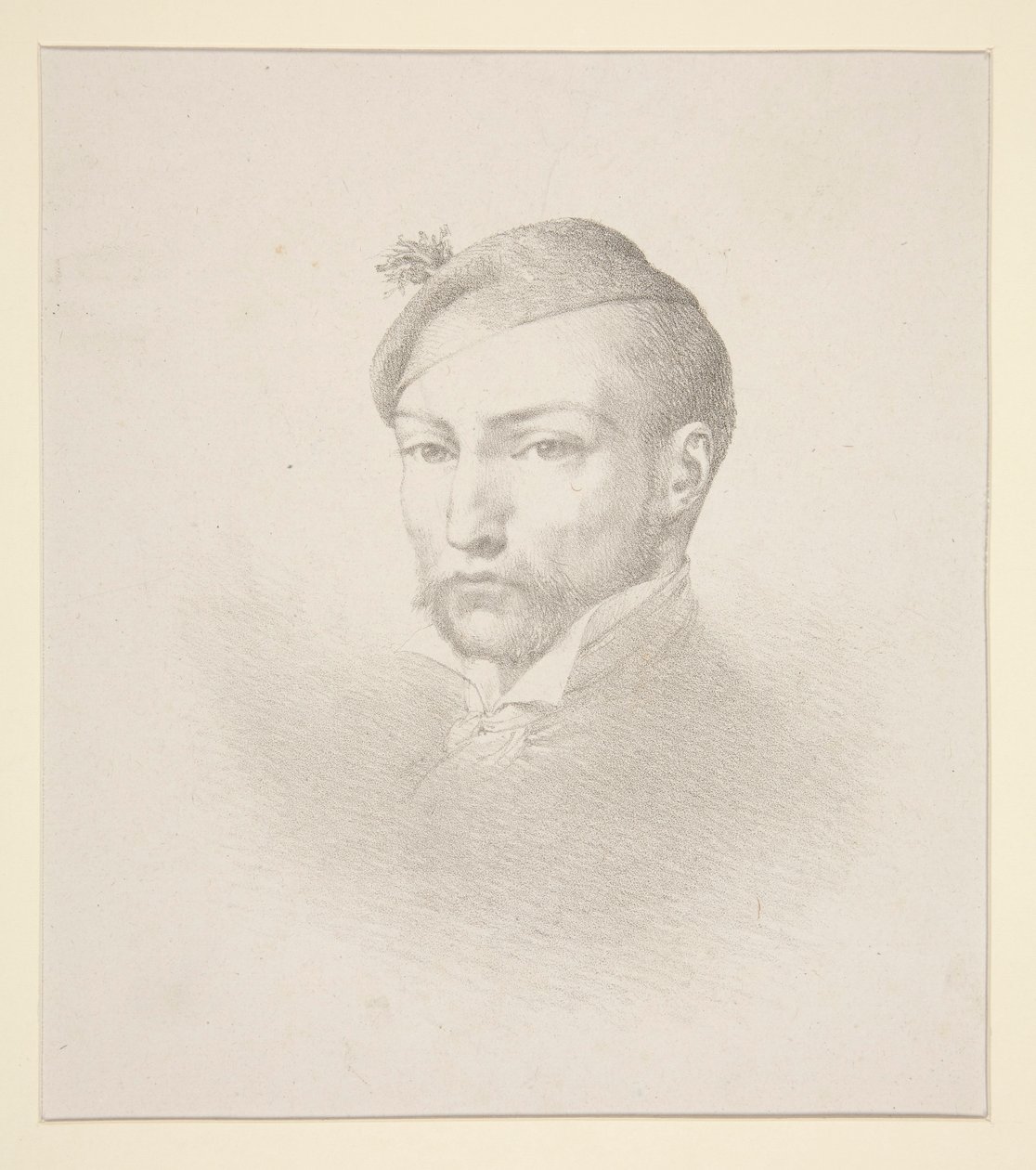 Portrait of Gericault by Léon Cogniet
