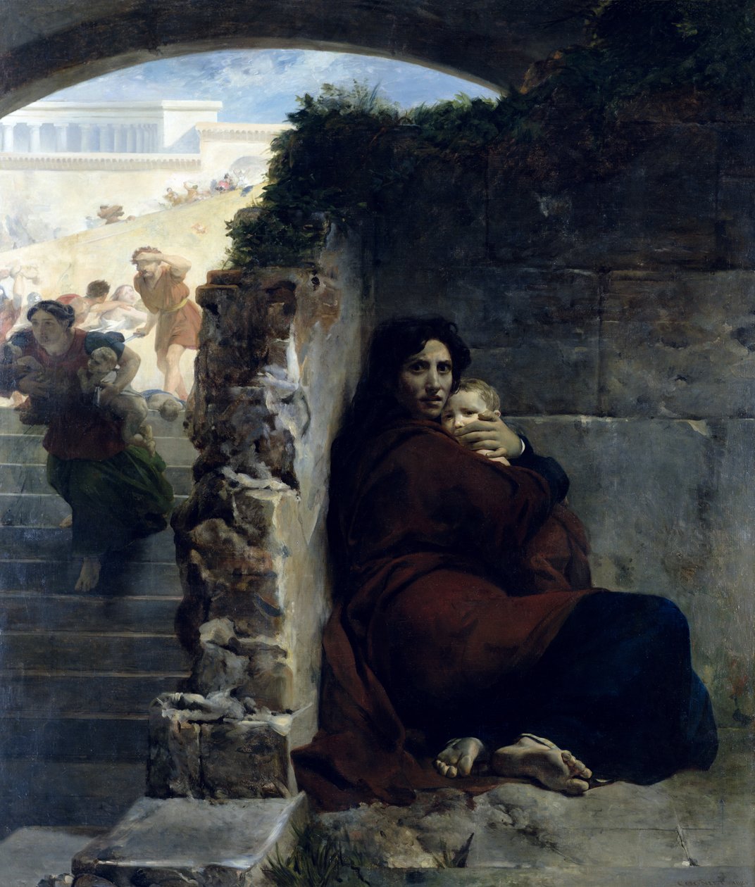 Scene of the Massacre of the Innocents by Léon Cogniet