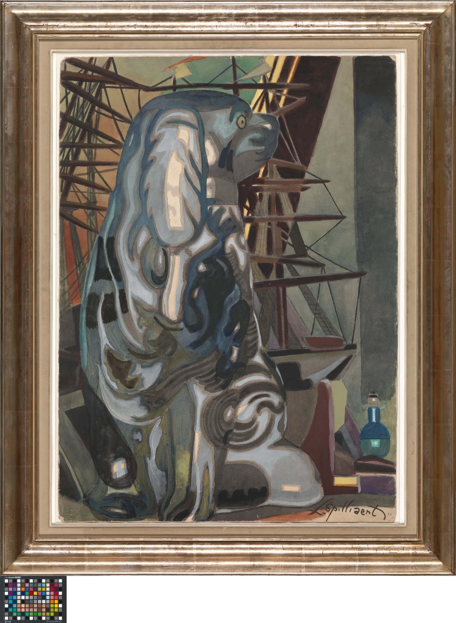 The Porcelain Dog by Leon Spilliaert