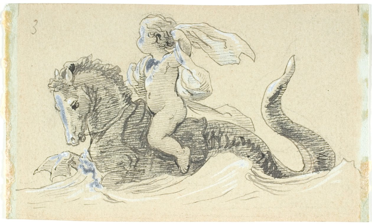 Vignette to The Tempest by Lorenz Frølich