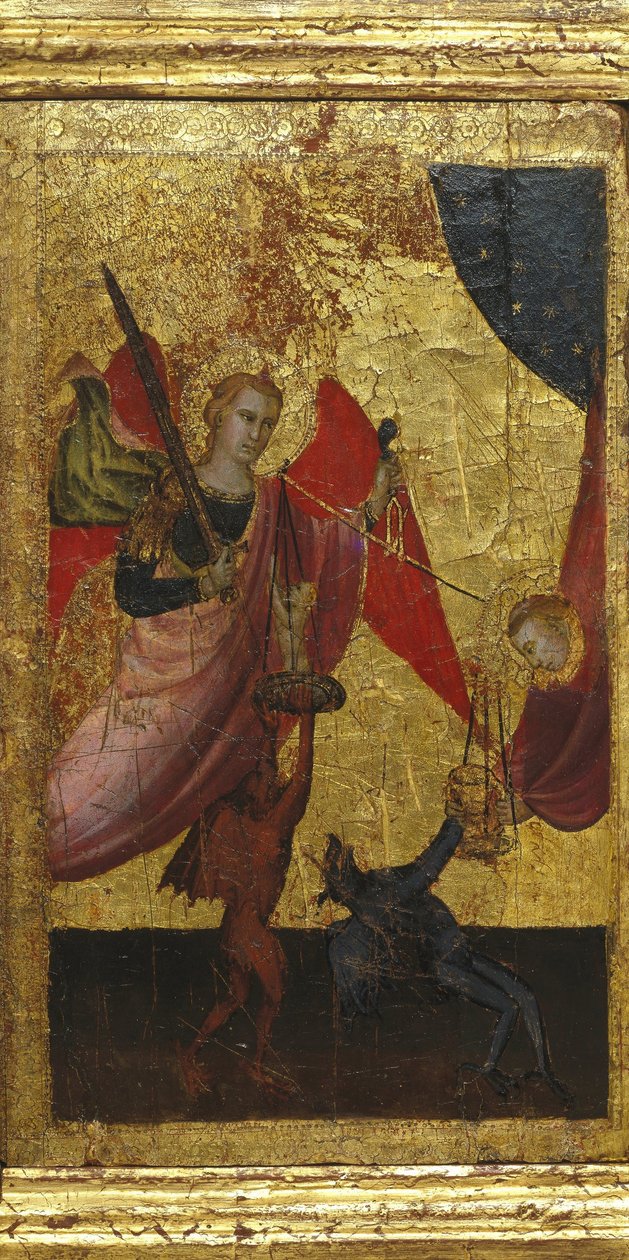 Saint Lawrence Intercedes for the Soul of Emperor Henry II by Lorenzo di Niccolò