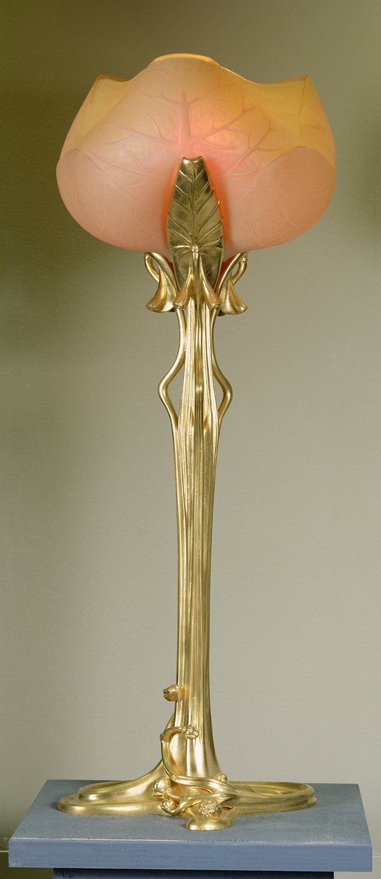 Table lamp, c.1902-04 by Louis Majorelle
