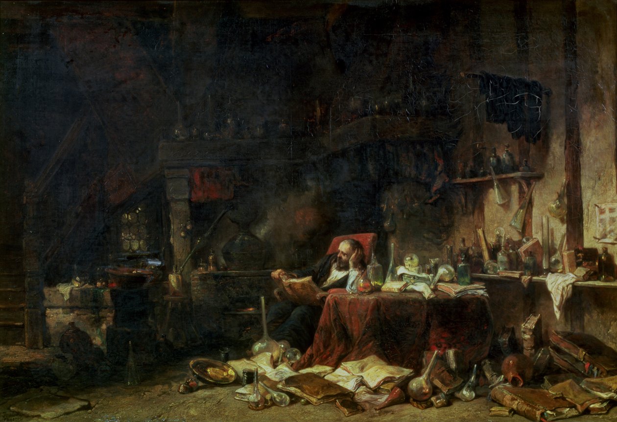 Interior of an Alchemist