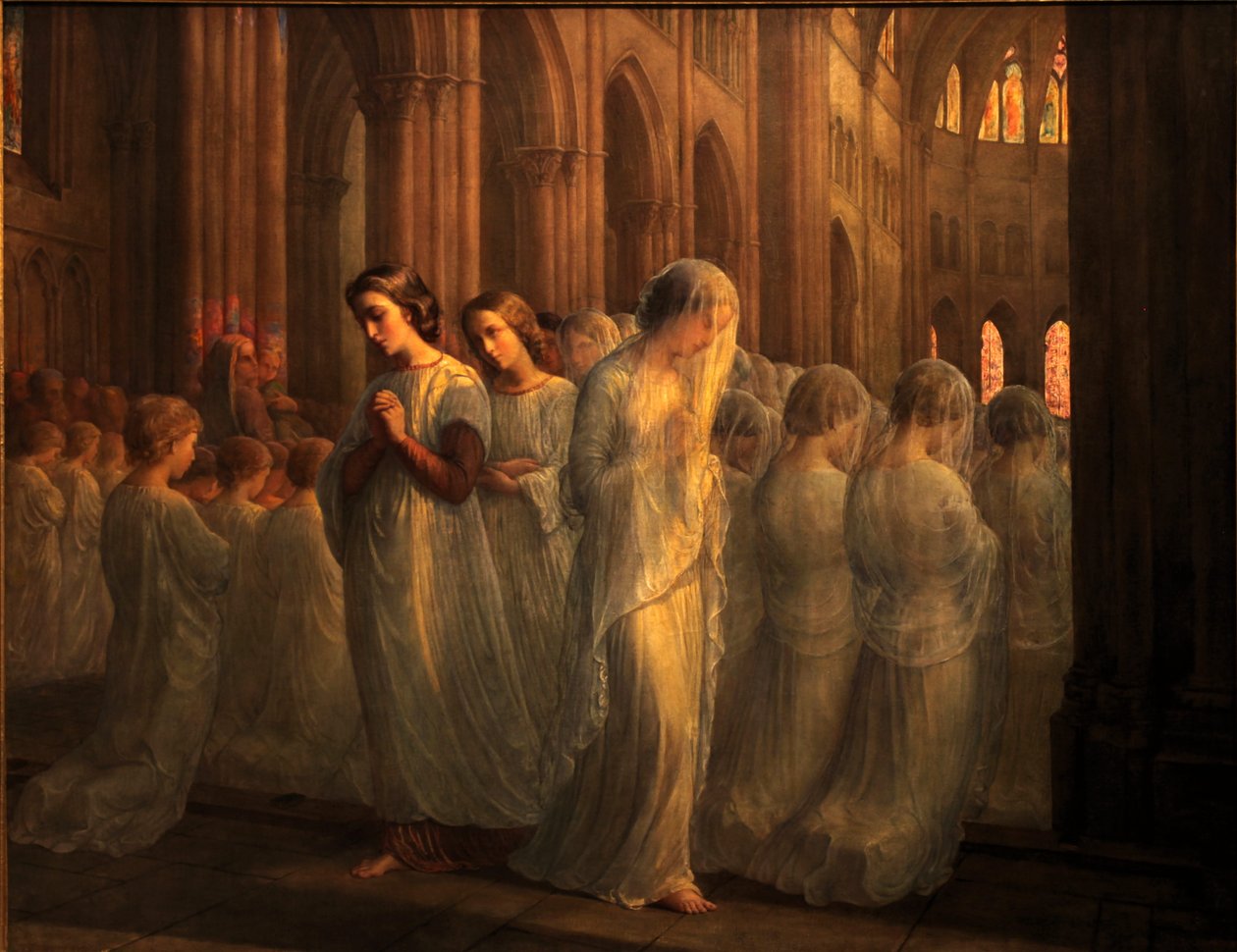 Poem of the Soul - First Communion by Louis Janmot