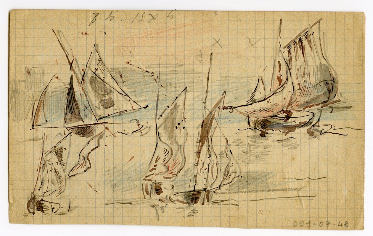 Drawing by Louis Marie Faudacq