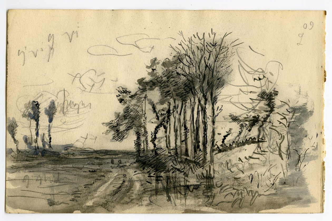 Drawing by Louis Marie Faudacq