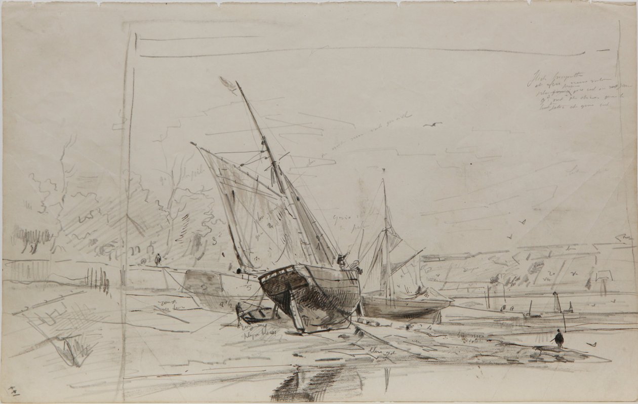Drawing by Louis Marie Faudacq