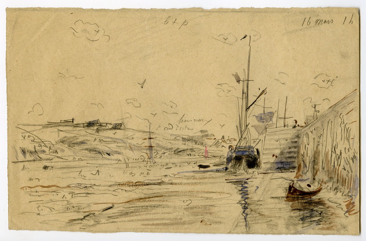 Drawing by Louis Marie Faudacq