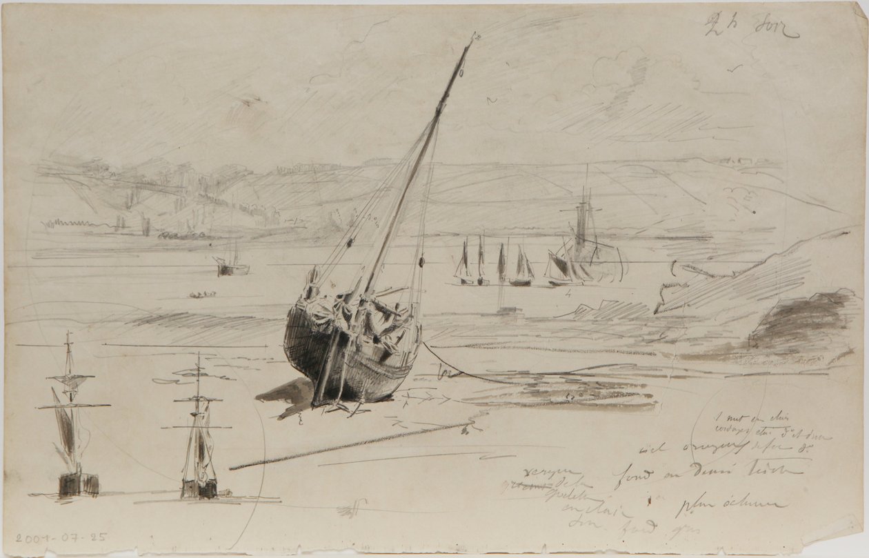 Drawing by Louis Marie Faudacq