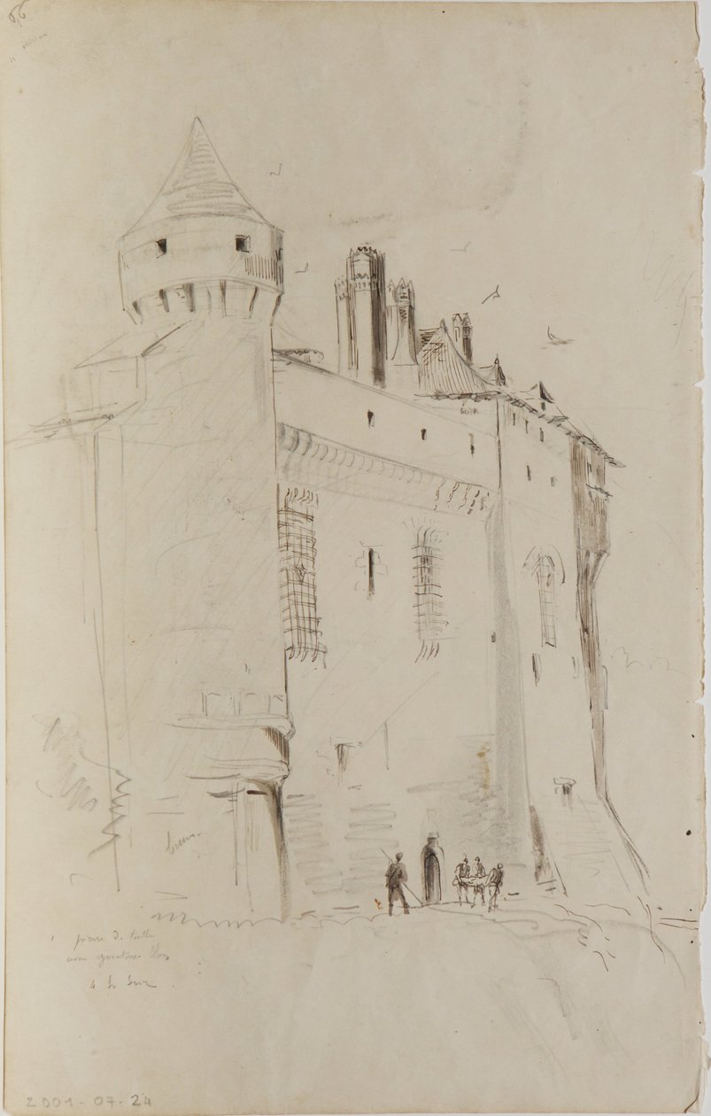 Drawing by Louis Marie Faudacq
