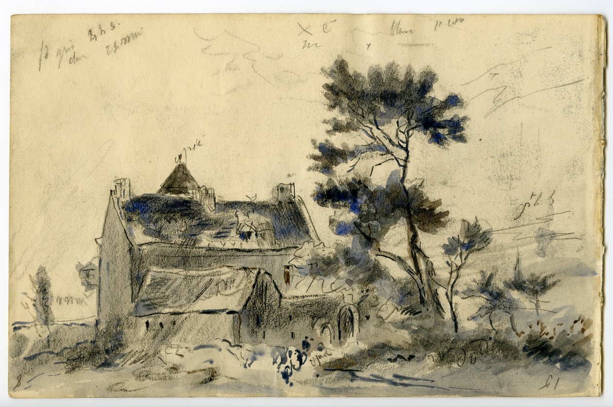 Drawing by Louis Marie Faudacq