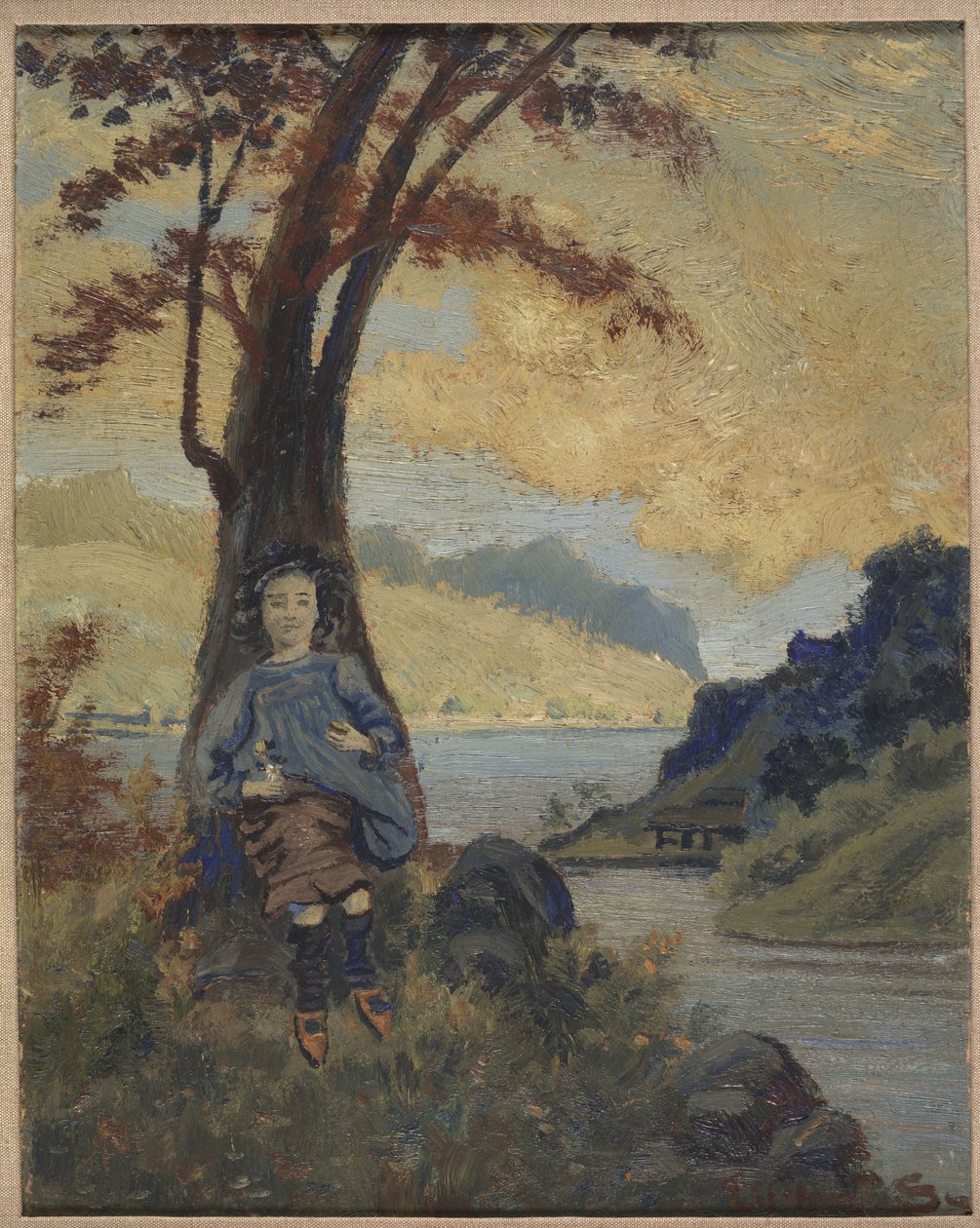 Italian Girl by Louis Michel Eilshemius