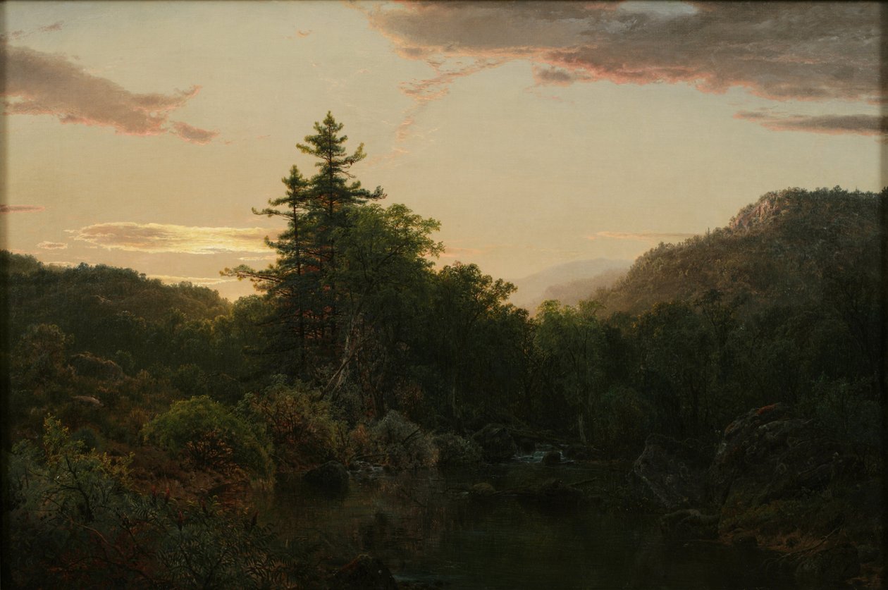 Sources of the Susquehanna, 1857 by Louis Rémy Mignot