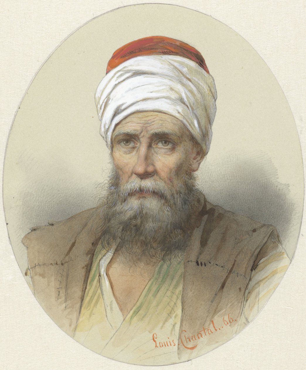Man with Turban by Louis Chantal
