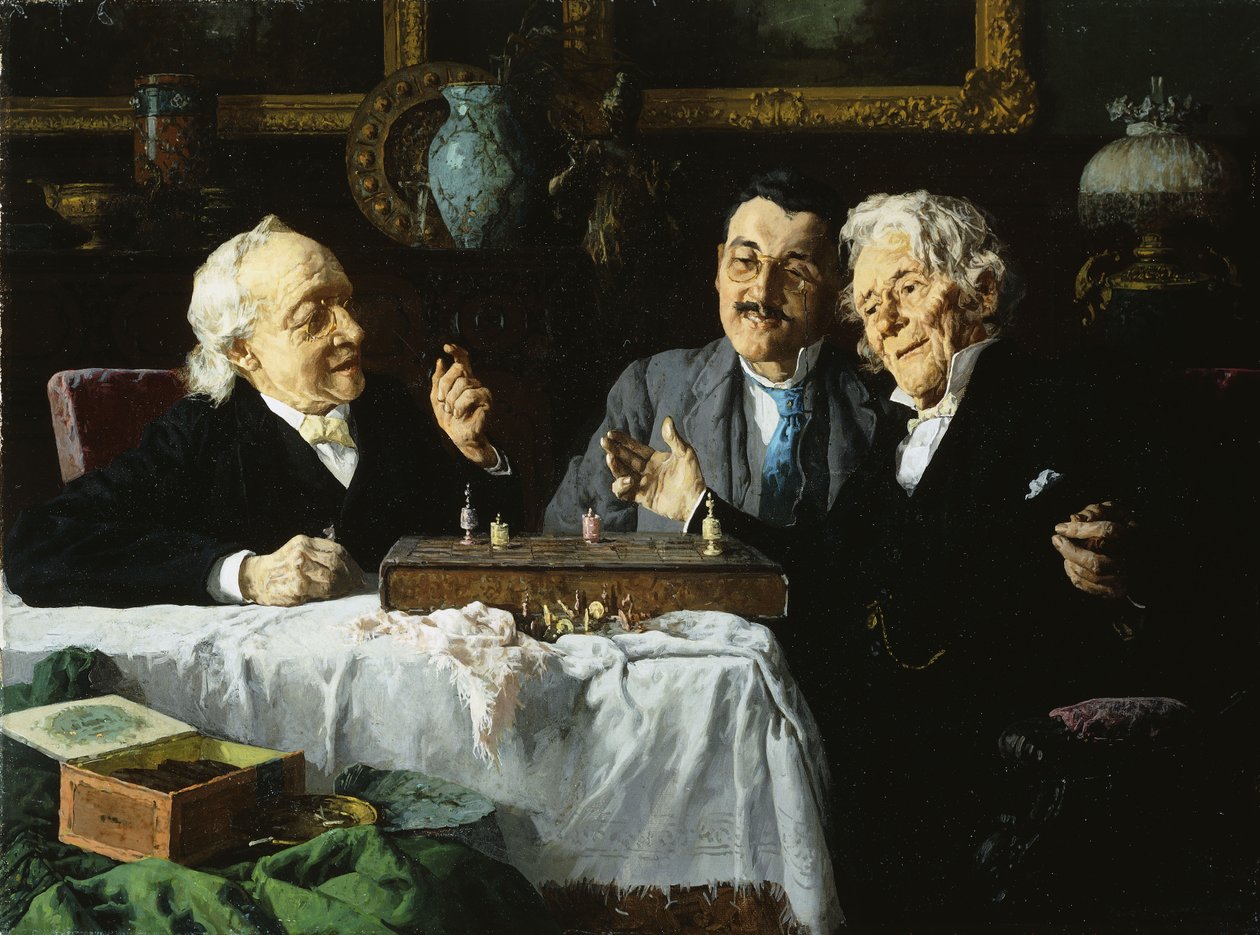 Chess Game by Louis Charles Moeller
