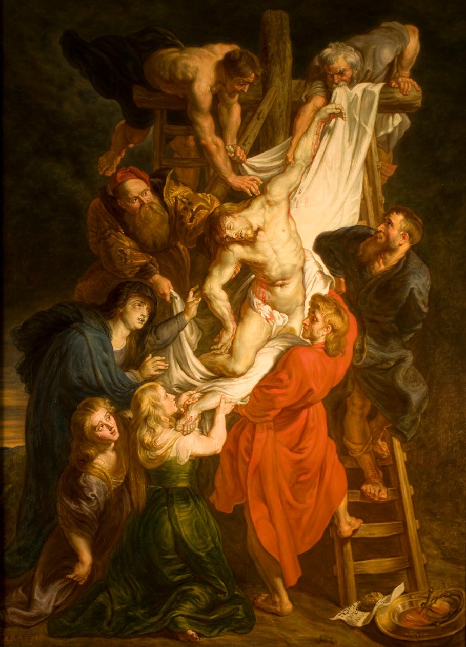 Descent from the Cross by Louis Farasyn